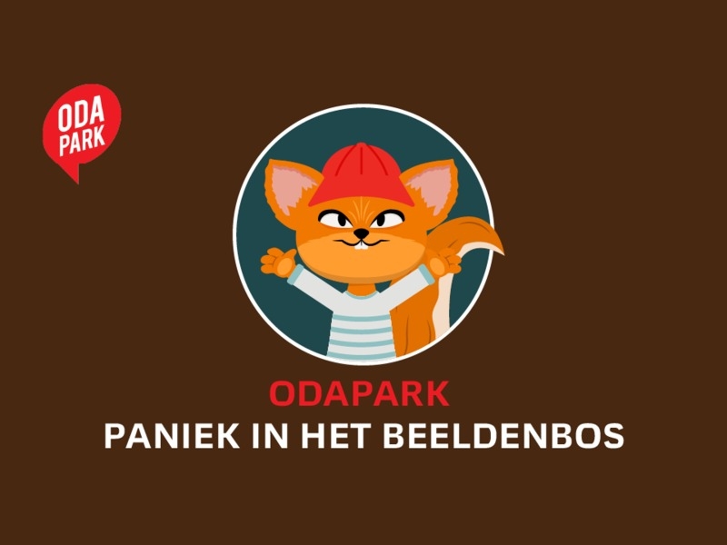 Paniek in het beeldenbos!